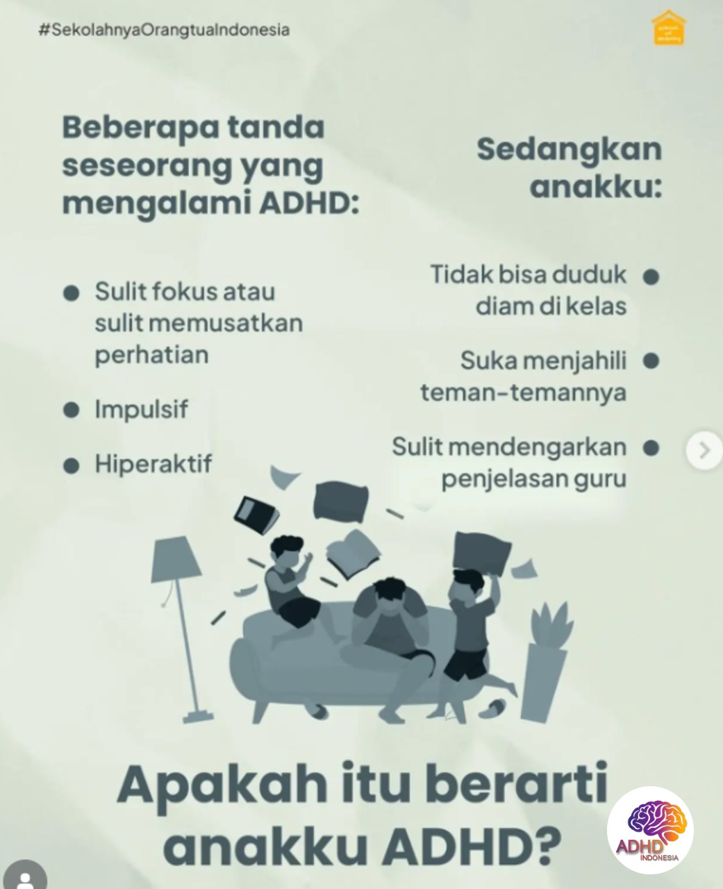 Ciri dan Gejala ADHD pada Anak Usia Dini di Kabupaten Minahasa Tenggara