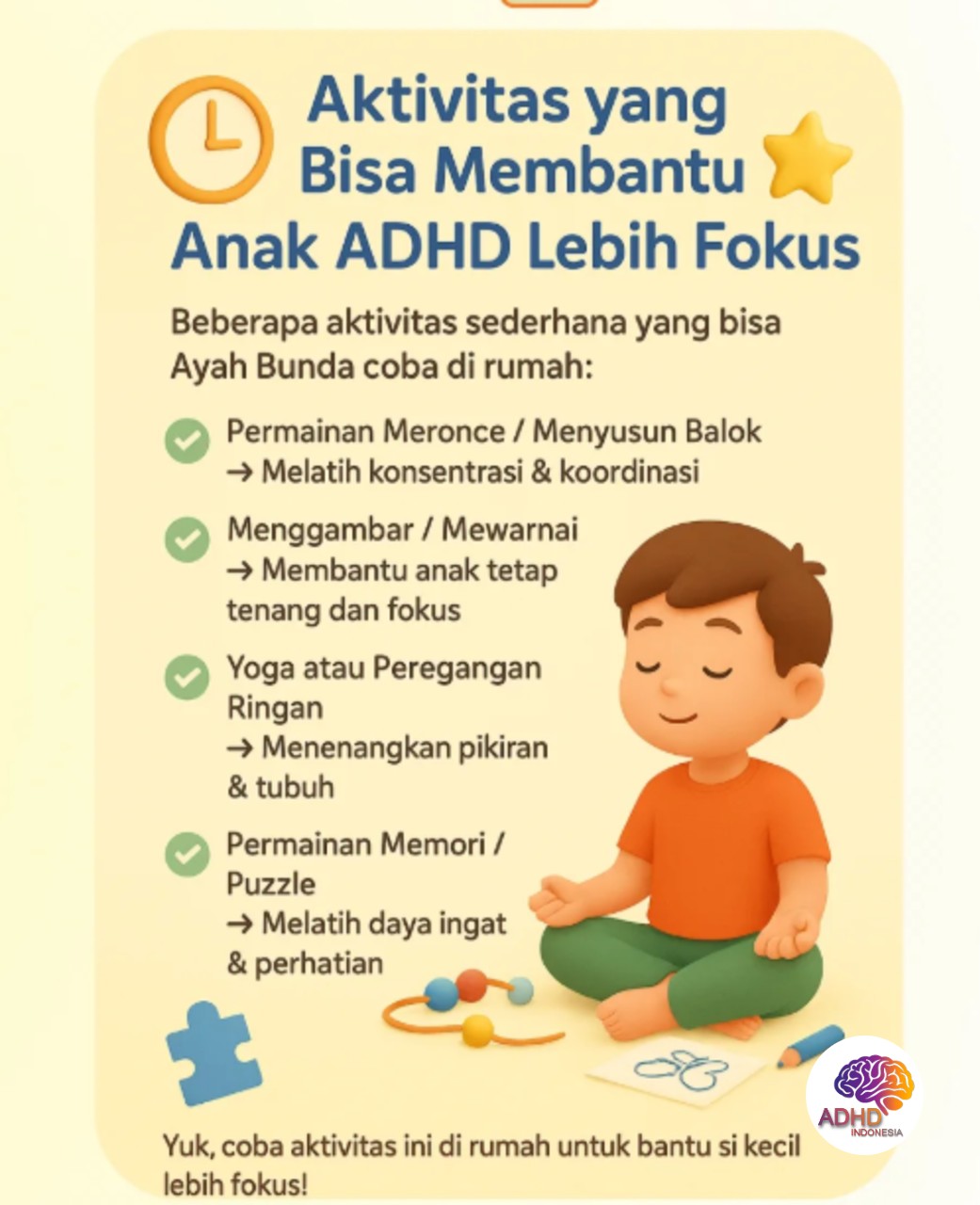 Pendekatan Edukatif yang Tepat untuk Anak ADHD di Kabupaten Minahasa Tenggara